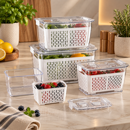 Karaca Citrus Vegetable & Fruit Storage Container L – 550 ml, 153.09.01.3674