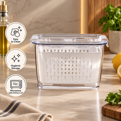 Karaca Citrus Vegetable & Fruit Storage Container S – 350 ml, 153.09.01.3672