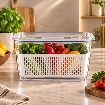 Karaca Citrus Vegetable & Fruit Storage Container L – 550 ml, 153.09.01.3674