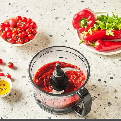 Karaca Pro Multimax 6 in 1 Multi-Purpose Food Processor, 2000 W - Black, 153.09.01.4349