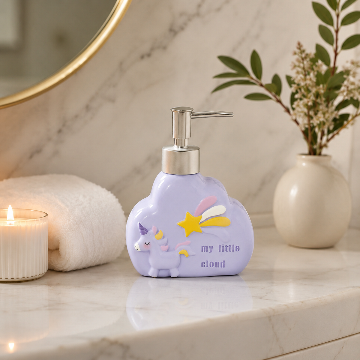 Karaca Home Cloud Children Liquid Soap Pump, 153.09.01.5545