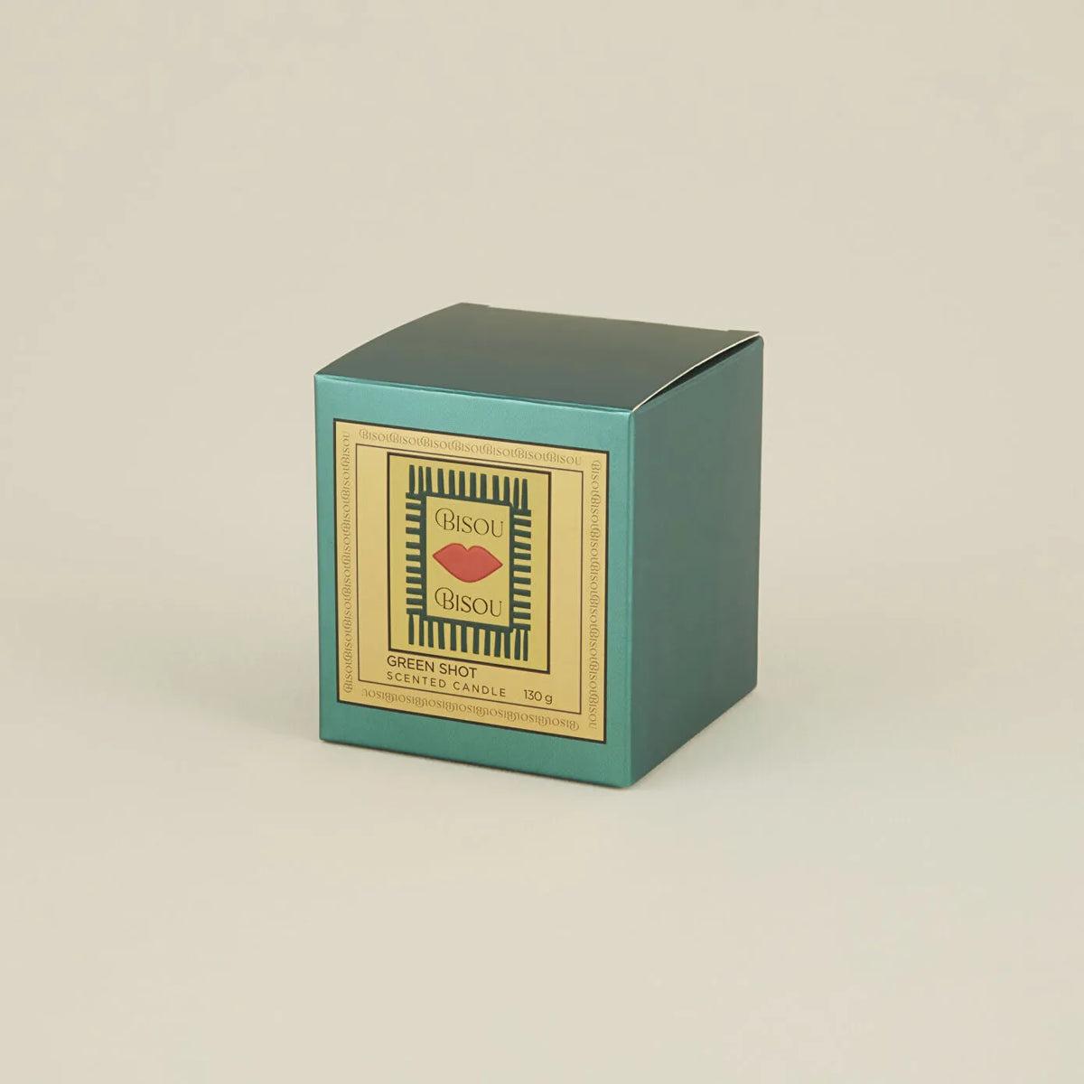 Karaca Home Pop Art Collection Bisou Green Shot Scented Candle, 153.09.01.5949