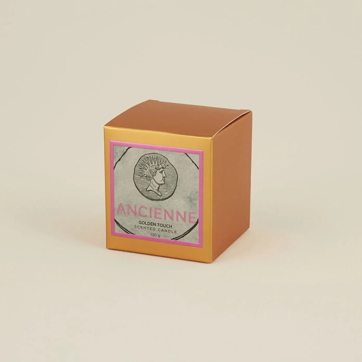 Karaca Home Pop Art Collection Ancienne Golden Touch Scented Candle, 153.09.01.5950