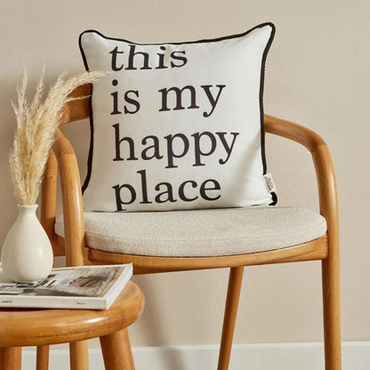 Karaca Home Happy Place Filled Cushion 43 x 43 cm, 153.09.01.6399