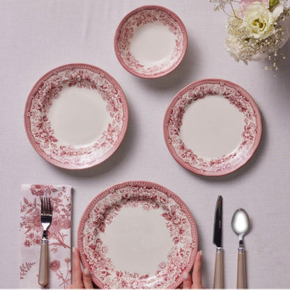 Karaca Diana Rose 24-Piece Dinner Set for 6 People, 153.09.01.6801
