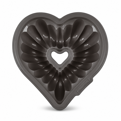Karaca Crick Crack Harmony Heart-Shaped Silicone Cake Pan, 153.09.01.6840