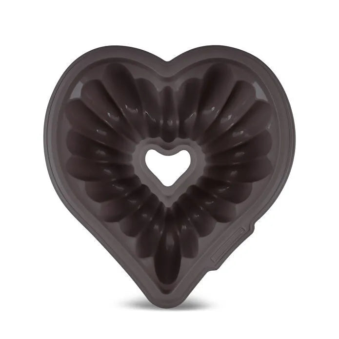 Karaca Crick Crack Harmony Heart-Shaped Silicone Cake Pan, 153.09.01.6840
