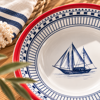 Karaca Marine Ship Snack Bowl – 9 cm, 153.09.01.6936