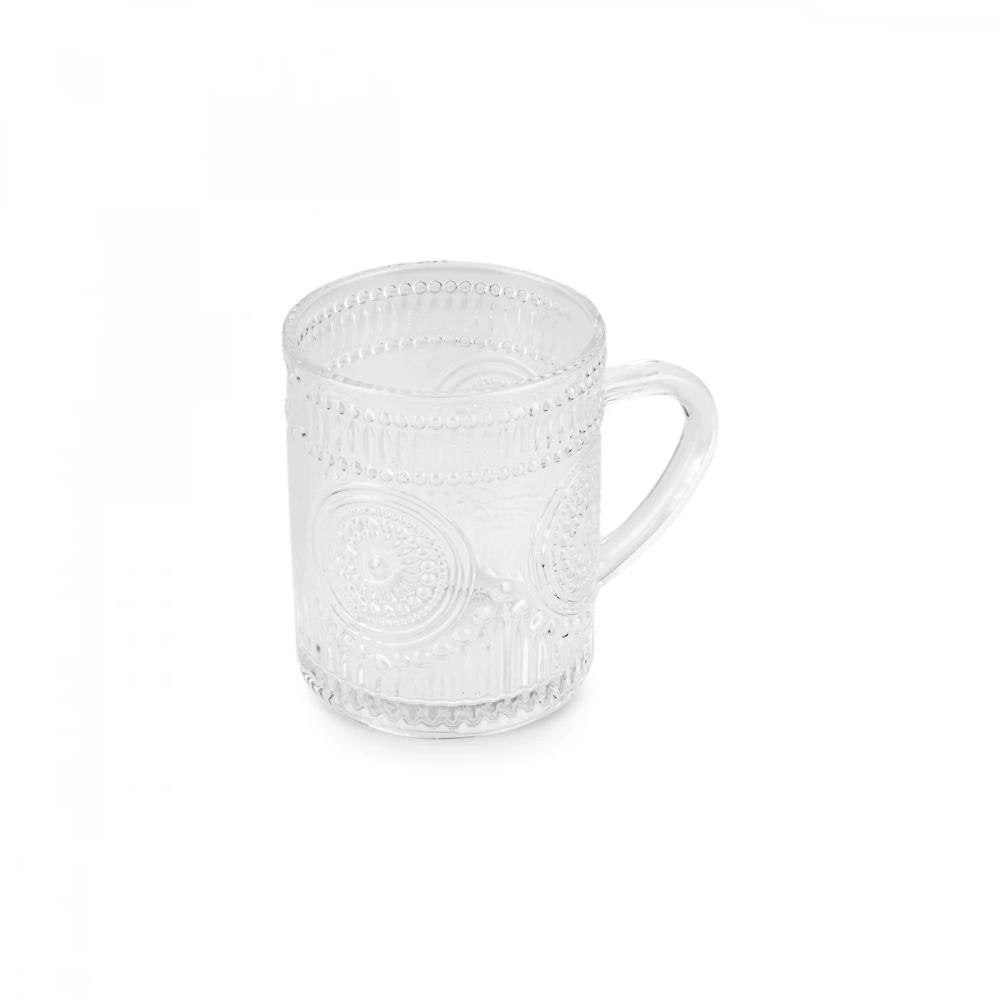Karaca Margo Set of 6 Tea Cups/Cups - 155 ml, 153.09.01.7117