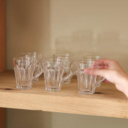 Karaca Lilac 6-Pieces Tea Glass Set - 175 ml, 153.09.01.7461
