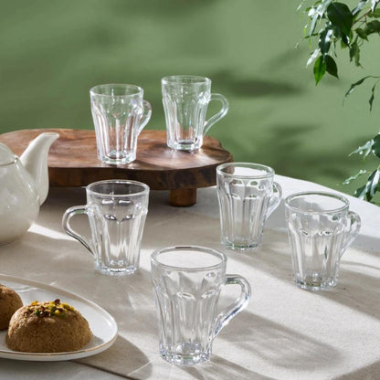 Karaca Lilac 6-Pieces Tea Glass Set - 175 ml, 153.09.01.7461
