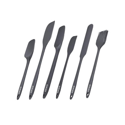 Karaca Lively 6-Piece Silicone Service Set - Anthracite, 153.09.01.7679