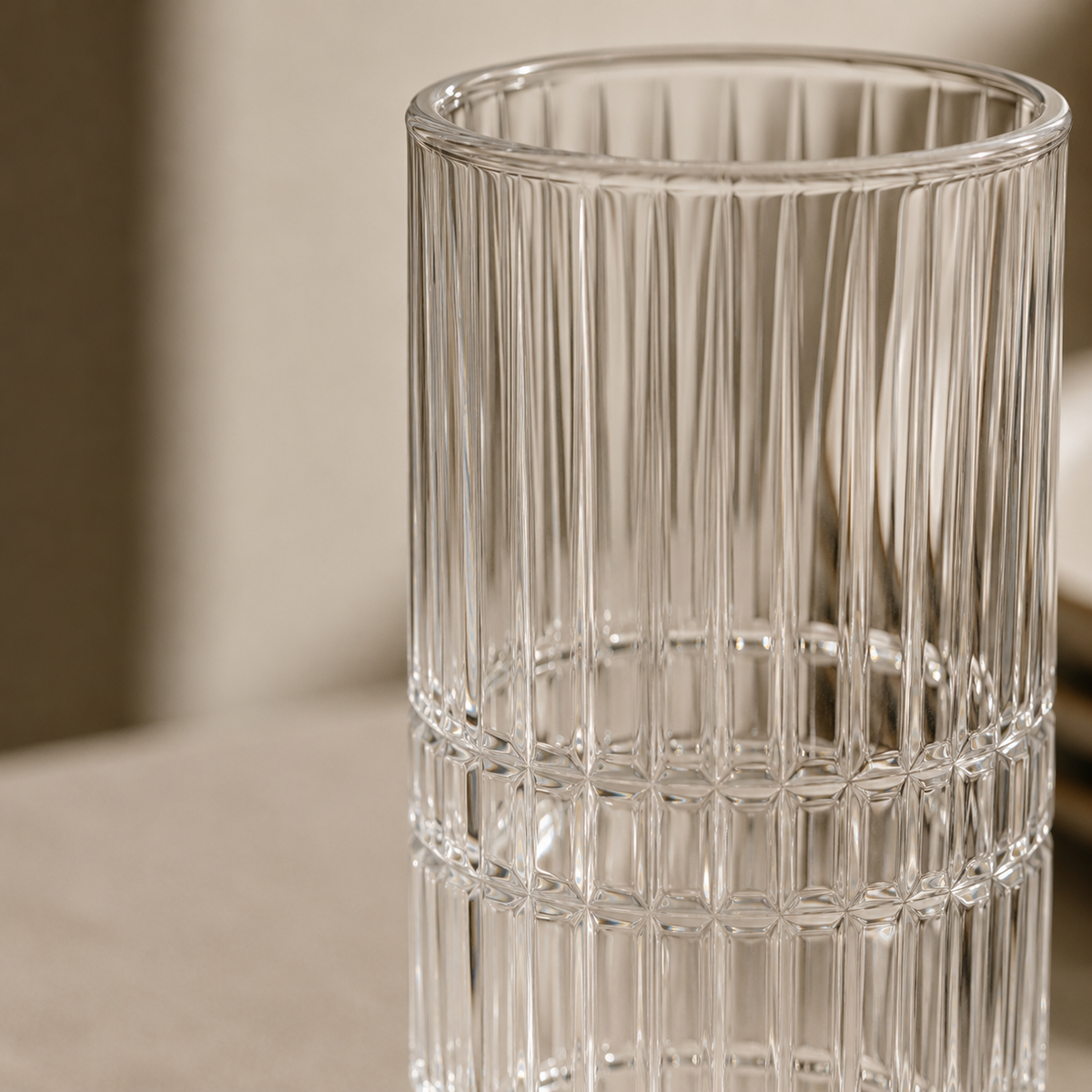 Karaca Luminary 6-Piece Transparent Glass Beverage Set 350 ml, 153.09.01.8806