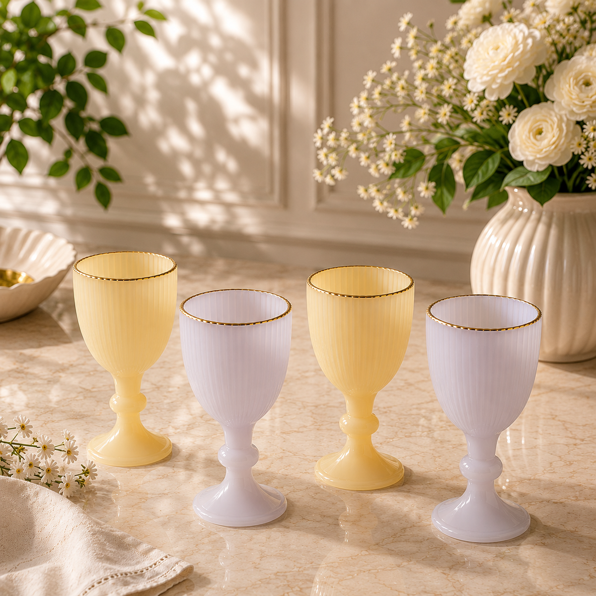 Karaca Rocco 6-Piece Coffee Side Glass Set 60 ml, 153.09.01.8965