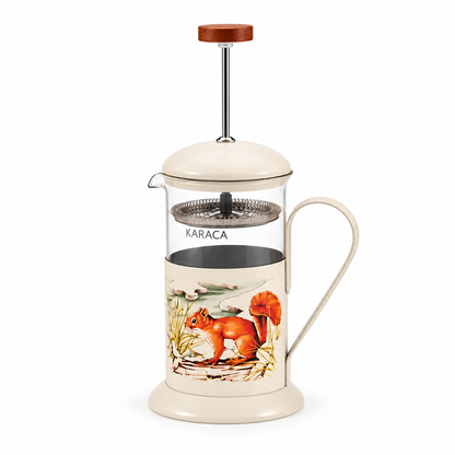 Karaca Legend Grove Borosilicate Glass French Press 600 ml, 153.09.01.9120