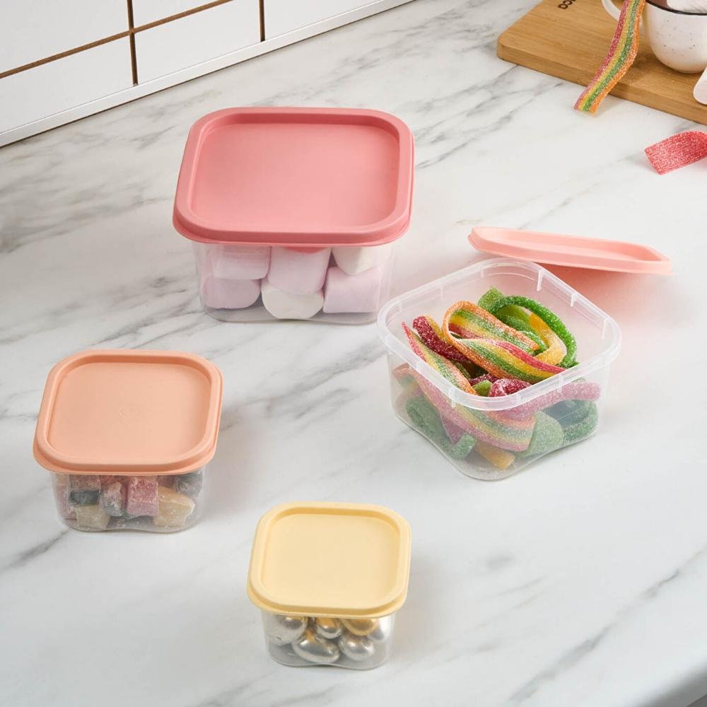 Karaca Dora Mini 4-Piece Storage Container, 153.09.01.9610