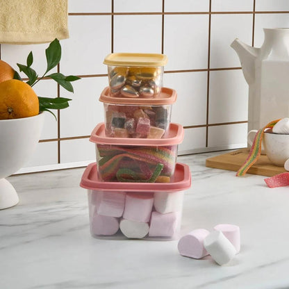 Karaca Dora Mini 4-Piece Storage Container, 153.09.01.9610