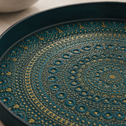 Karaca Rashel Decorative Tray 35 cm, 153.20.01.0374