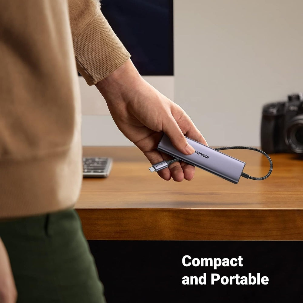 Ugreen, 4 In 1 Usb-C Card Reader Ugreen Cm627 - 15307