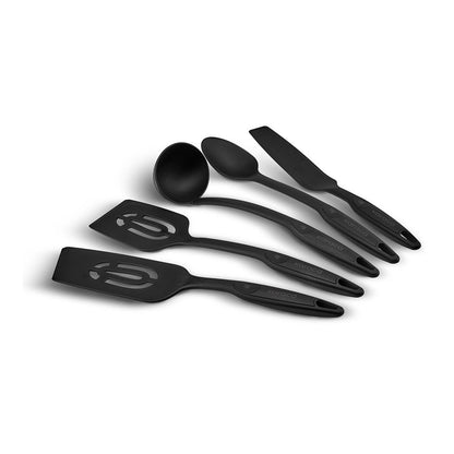 Karaca Maestro 5-Piece Kitchen Utensil Set - Black, 153.01.01.3692