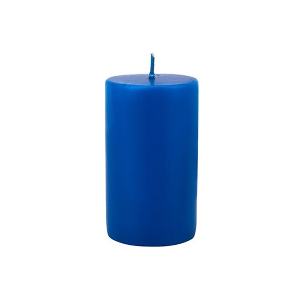 Karaca Home Candle [7x12cm] - Blue Paraffin, 153.01.01.4478