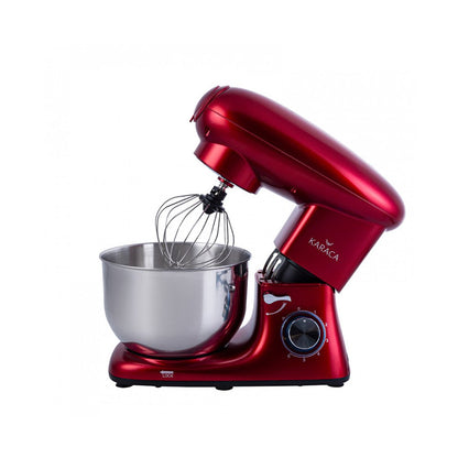 Karaca Multichef Stand Mixer Redgold 1900W - 5.5L (with Meat Grinder and Sausage/Meatball Attachments), 153.01.06.4889