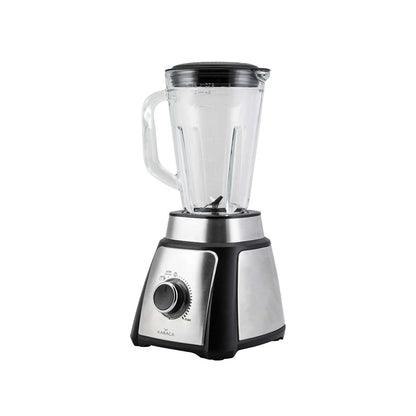 Karaca Shaker Inox Smoothie Blender 500W, 1.5L Glass Pitcher, Stainless Steel, 153.01.06.5011