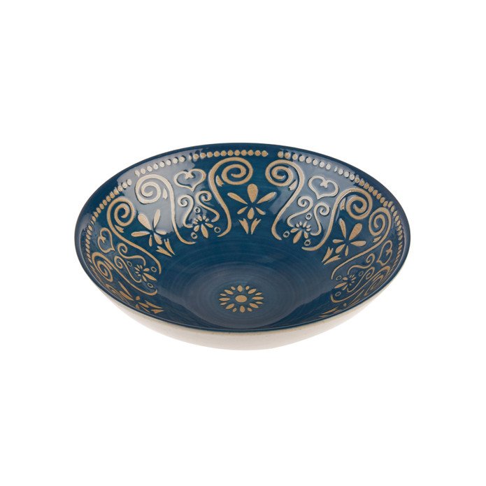 Karaca Eternal Dark Blue Dinner Plate, 153.03.06.2259