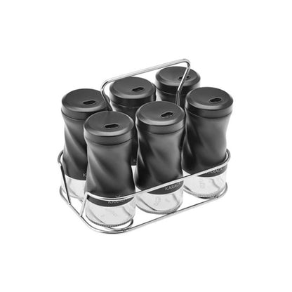 Karaca Tottori 7-Piece Rectangular Spice Set, 153.03.06.4742