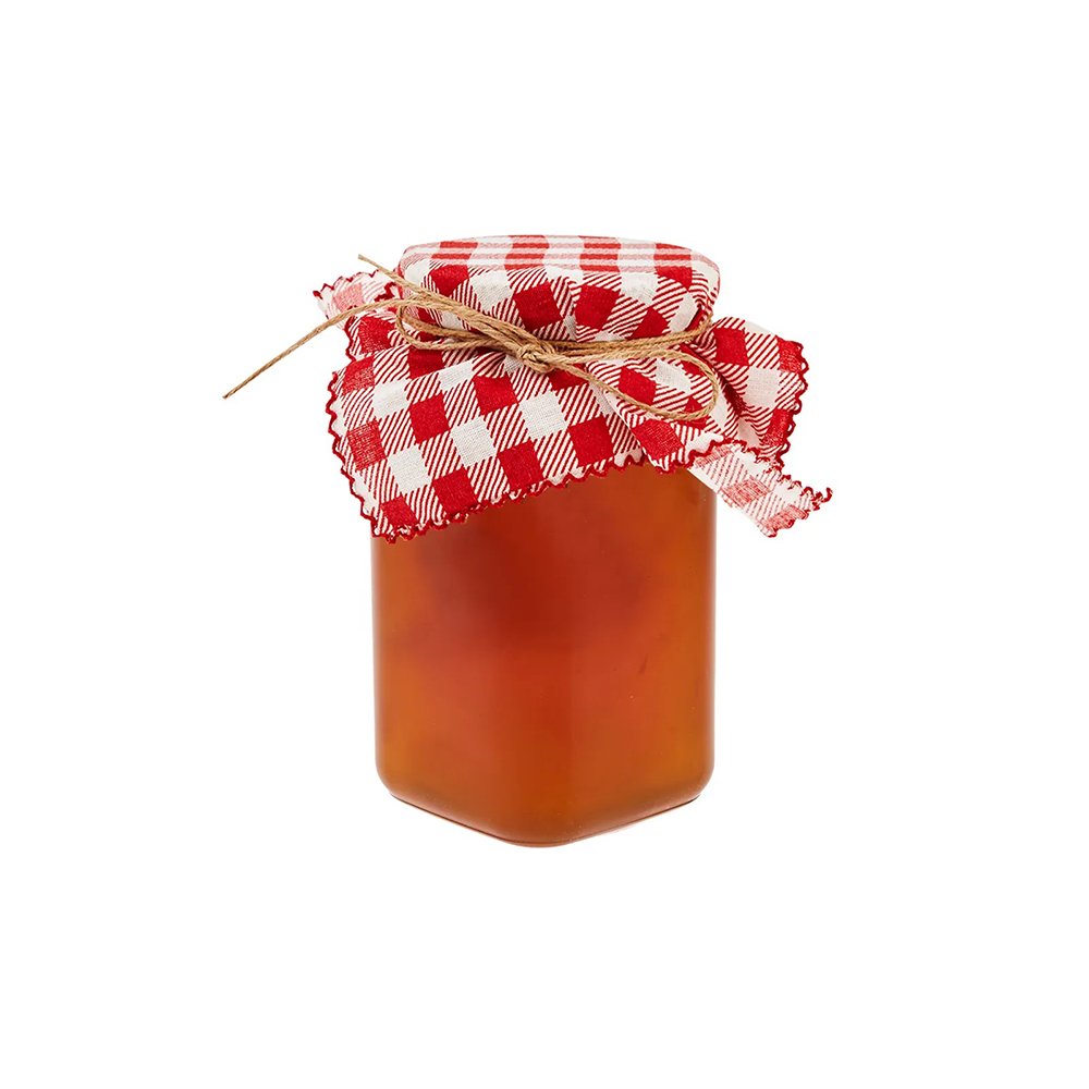 Karaca Cornered Winter Preparation Metal LID Red Jar 850CC, 153.03.06.7049