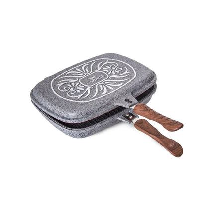Karaca Granite Double Frying Pan 34 cm, 153.03.07.3382