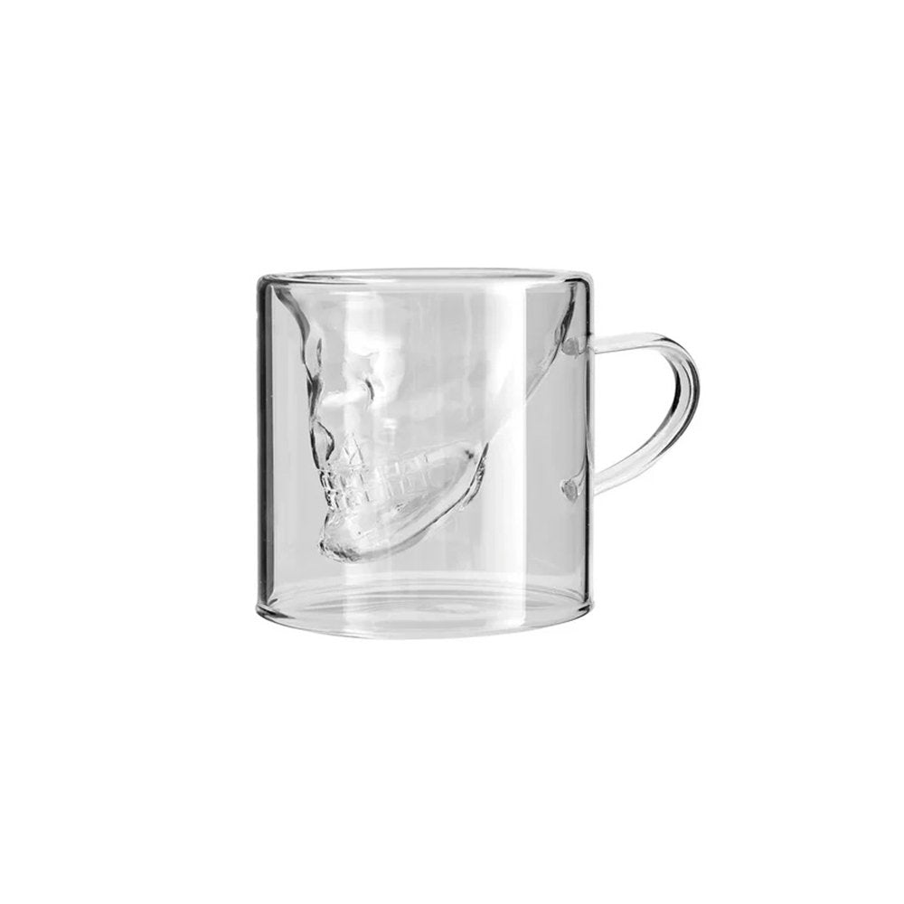 Karaca Pia Double Walled Skull Mug 100ML, 153.03.07.9845