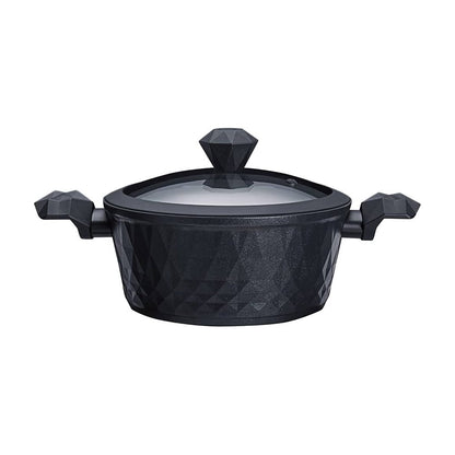 Karaca BioDiamond Non-Stick Antibacterial Handle Induction Stockpot 24 cm, 153.03.08.0423
