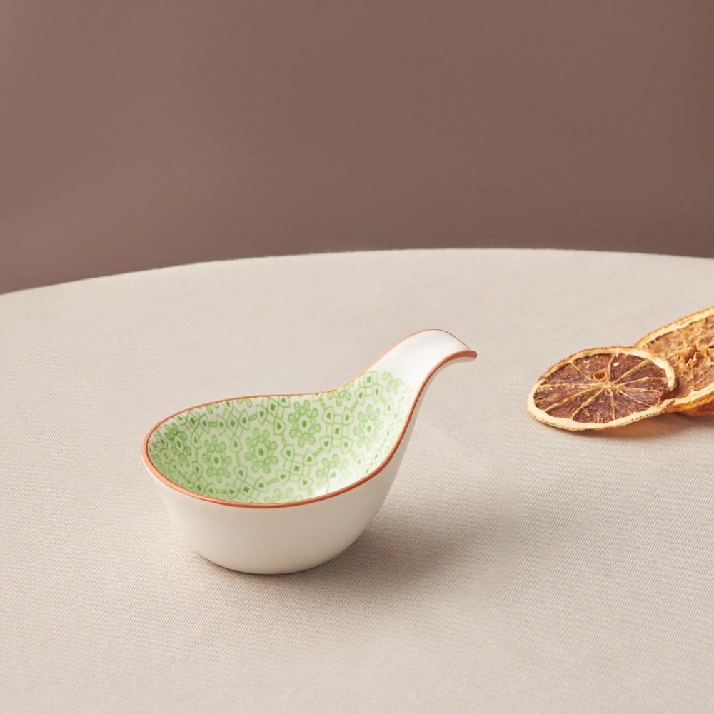 Karaca Floral Drop Snack/Sauce Bowl 10cm