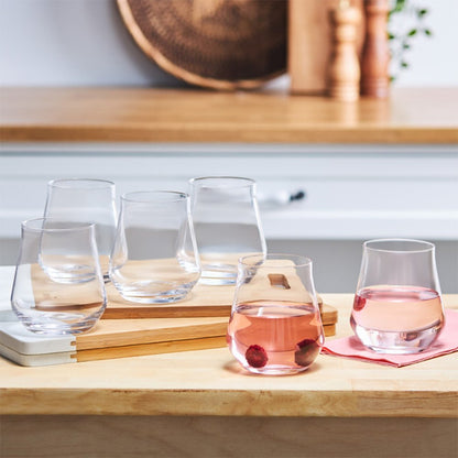 Karaca Even 6-Piece Transparent Glass Set – 350 ml, 153.03.08.3202