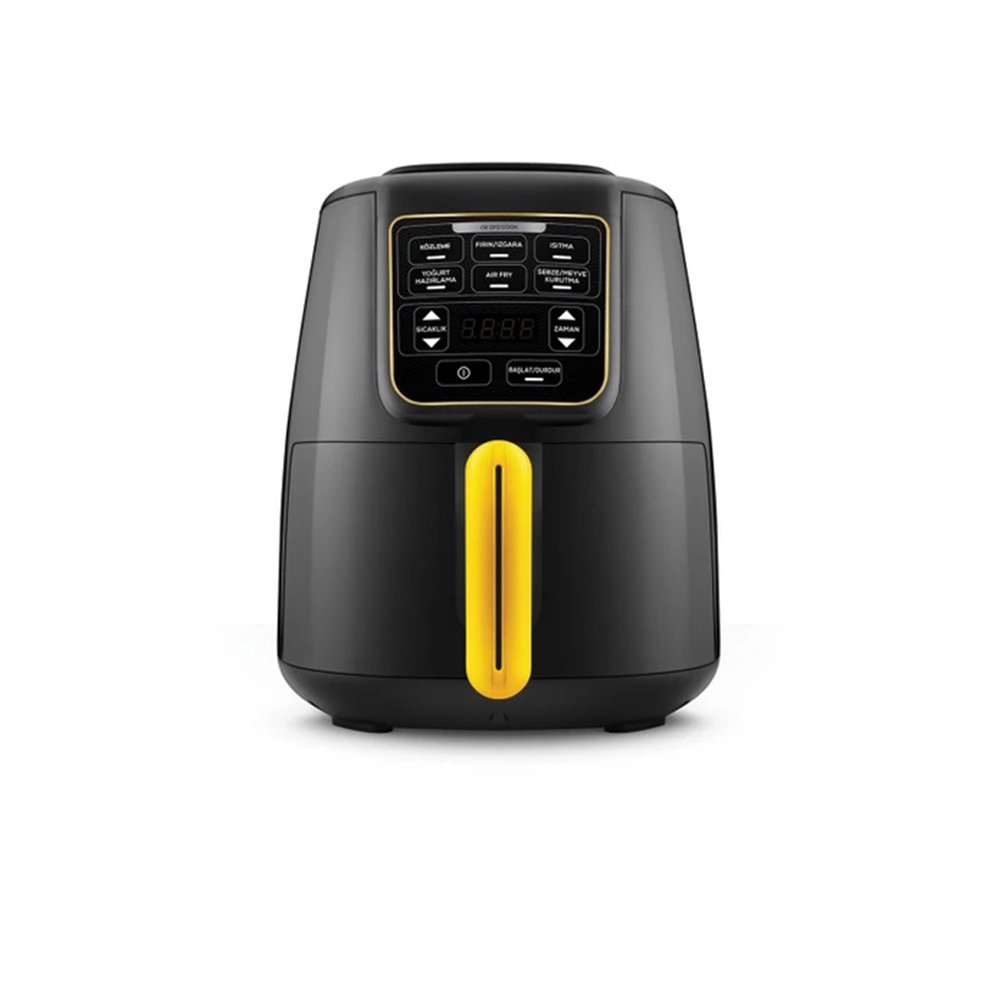 Karaca Air Pro Cook XL 4L Airfryer - Black and Gold, 6-in-1 Healthy Cooking, 153.03.08.4468