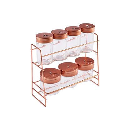 Karaca Top Copper 8-Piece Spice Set, 153.03.08.4670