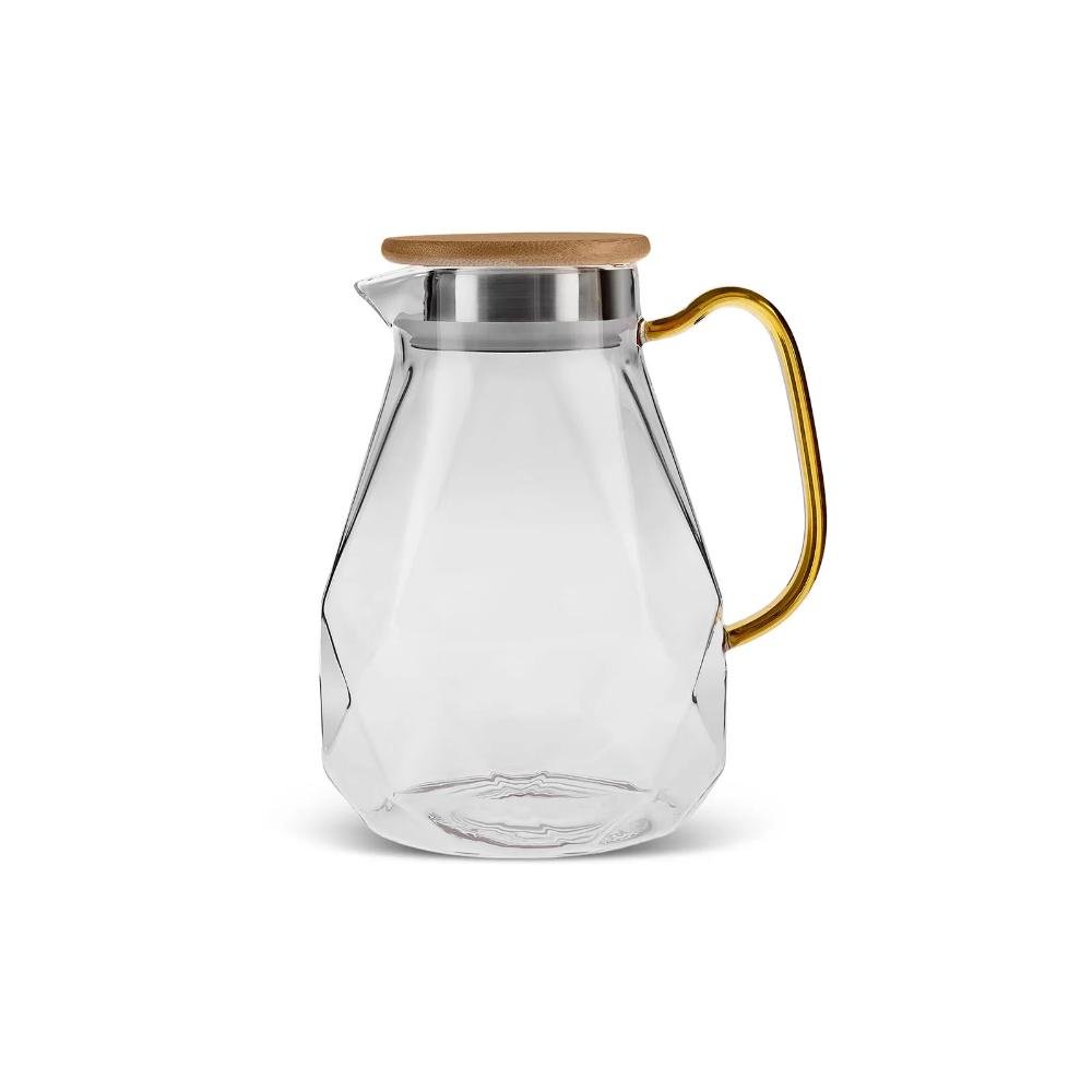 Karaca Savona 7-Piece Clear Glass Drinkware Set for 6 People – 1.8 L Pitcher, 153.09.01.0648