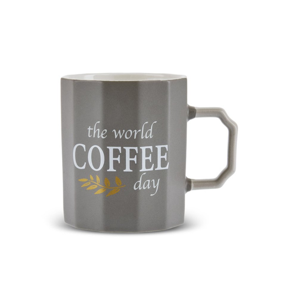 Karaca Latte Coffee Mug 325ML Gray, 153.09.01.5404