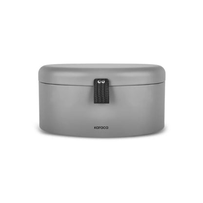 Karaca Mensa Bread Box - Grey, 153.09.01.6247
