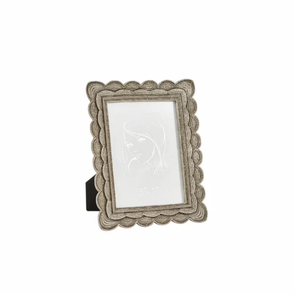 Karaca Home Elise Silver Wall Photo Frame - 16 x 21 cm, 153.09.01.6383