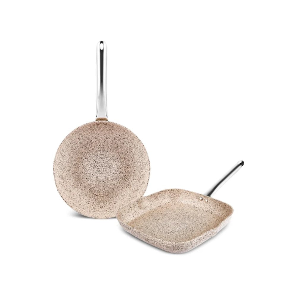 Karaca Biogranit Nare Wok & Grill Pan Set, 153.09.01.6435
