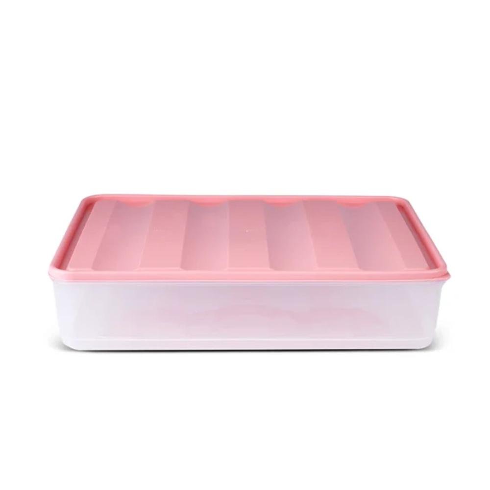 Karaca Stella 6-Piece Freezer Storage Container Set | Plastic Food Storage Boxes, 153.09.01.7069