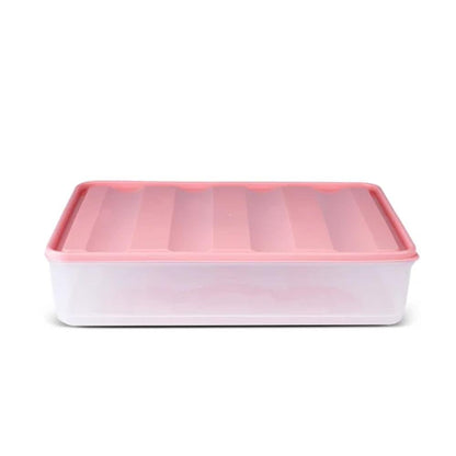 Karaca Stella 6-Piece Freezer Storage Container Set | Plastic Food Storage Boxes, 153.09.01.7069