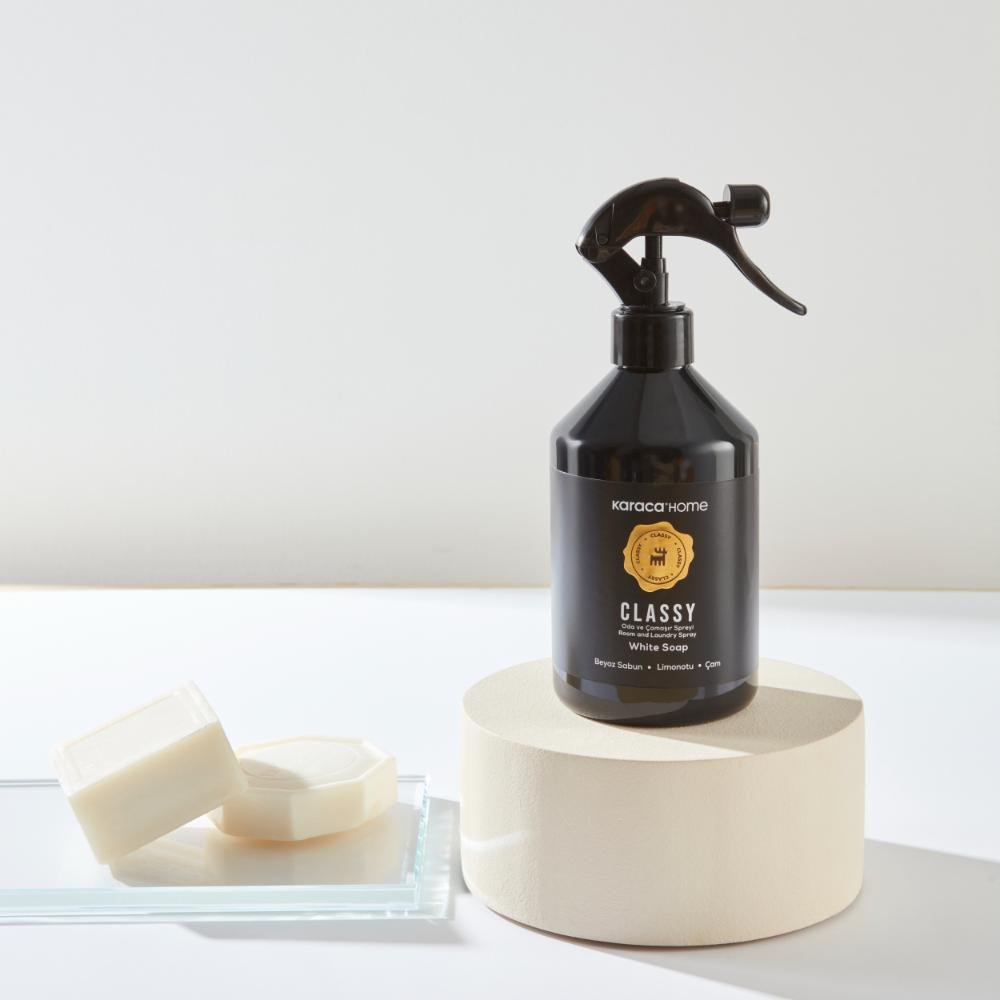 Karaca Home Classy White Soap Room & Laundry Spray 522 ml, 153.09.01.7163