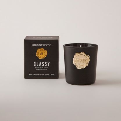 Karaca Home Classy Amber Scented Candle, 153.09.01.7743