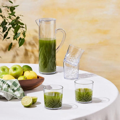 Karaca Foret 5-Piece Transparent Acrylic Unbreakable Pitcher Set – 1.5 L  , 153.09.01.8539