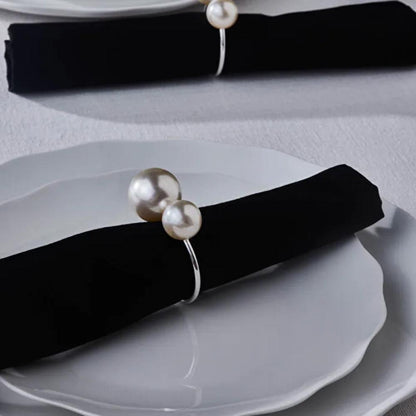 Karaca Home Pearl 2-Piece Napkin Ring Set