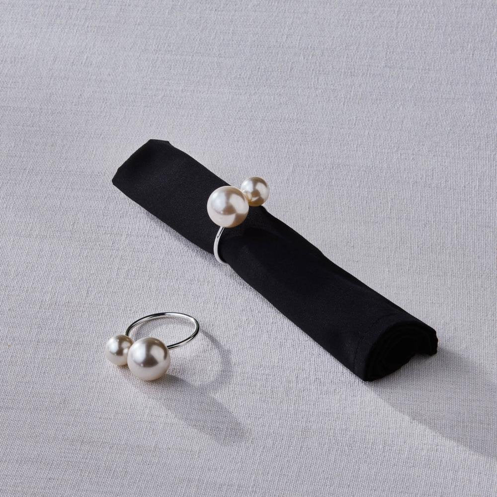 Karaca Home Pearl 2-Piece Napkin Ring Set