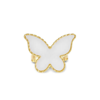 Karaca Butterfly 4-Piece Napkin Ring Set, 153.09.01.9149
